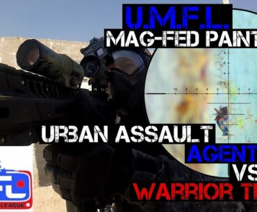 UMFL Magfed Paintball Urban Assault Agents vs Warrior Tribe PE MG100
