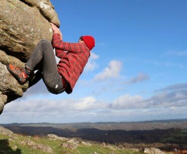 My first time bouldering outside