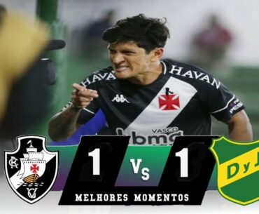 VANTAGEM | Vasco 1 x 1 Defensia y Justicia - Melhores Momentos - Copa Sul Americana 2020