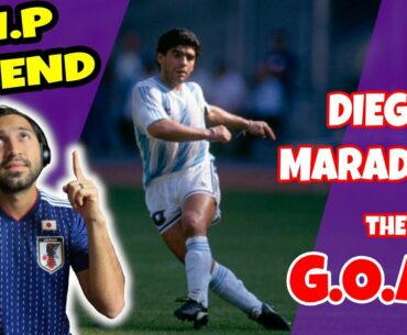 The Best Soccer Player Ever. Diego Armando Maradona - A Farewell Reaction