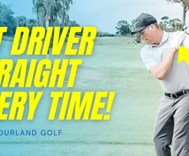 GOLF TIP | How To Hit A DRIVER STRAIGHT EVERY TIME