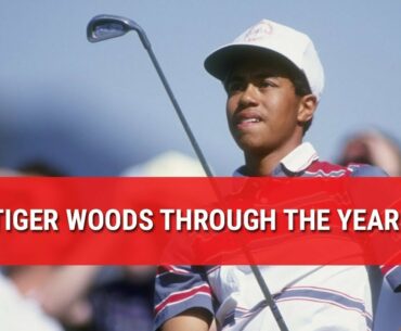 TIGER WOODS THROUGH THE YEARS