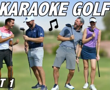 KARAOKE GOLF ft Brian McFadden & Peter Finch | Part 1