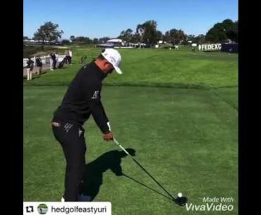 Xander Schauffele highly efficient golf swing motivation. #HitTheBall #alloverthegolf