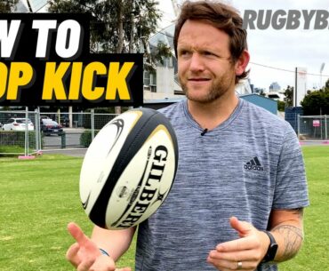 Rugby Drop Kicking | @rugbybricks | How to Drop Kick