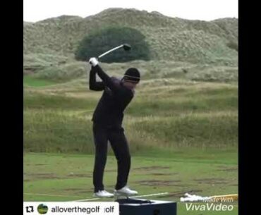 Emiliano Grillo slow motion golf swing, 3 wood . #bestgolfswings #alloverthegolf