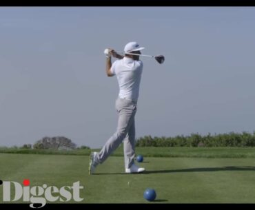 Dustin Johnson Slow-Motion Golf Swing Analyzed by Claude Harmon | Golf Digest