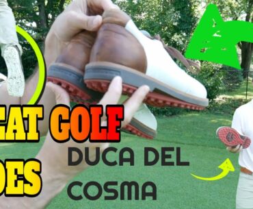 These Are The Best Golf Shoes I've Tried: Duca del Cosma