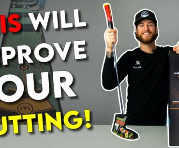 Best Practice Putting Mat - Wellputt Golf Training Mat Review - New Nine Golf Unboxing