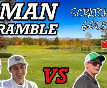 2 MAN SCRAMBLE VS SCRATCH GOLFER | "The Rematch" @ Windsor Golf Club