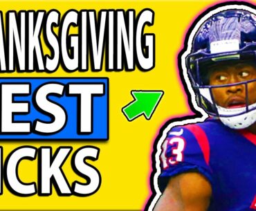 DRAFTKINGS NFL THANKSGIVING PICKS WEEK 12 DFS PICKS | 2020 Fantasy Football