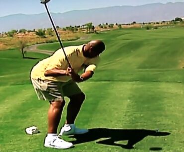 Charles Barkley Worst golf swing ever part 2!!!