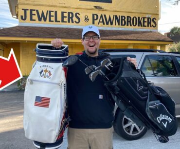 WE BOUGHT EXPENSIVE GOLF CLUBS FROM PAWN STORES (Bad Idea?)
