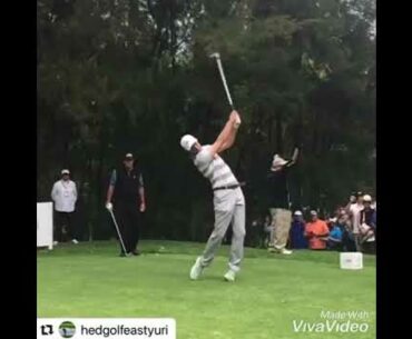 Ross Fisher slow motion golf swing golf swing motivation. #Bestgolfswings #alloverthegolf