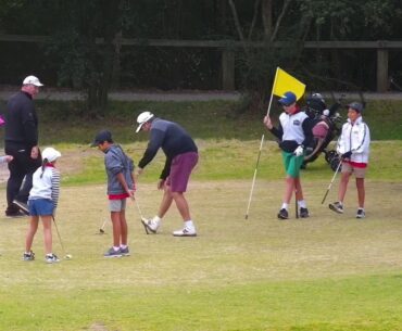 Shelly Beach Golf Club Cadets away match at Erina Creek