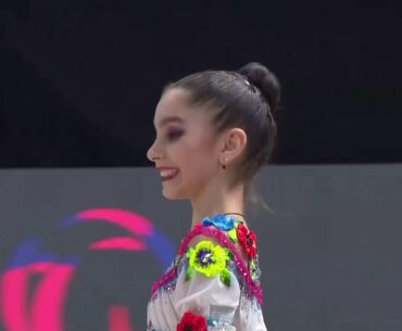 Alina GOZALOVA (AZE) - 2020 Rhythmic Europeans, junior clubs final