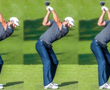 Dustin Johnson Golf Swing Slow Motion - All Clubs - 2020