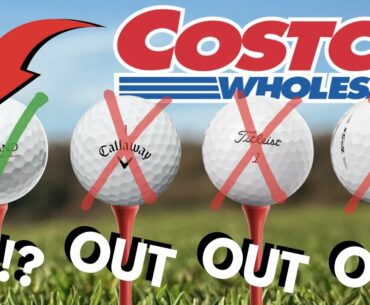 DITCHING THE PRO-V1... TP-5 & CHROME SOFT FOR THE COSTCO KIRKLAND GOLF BALL!?