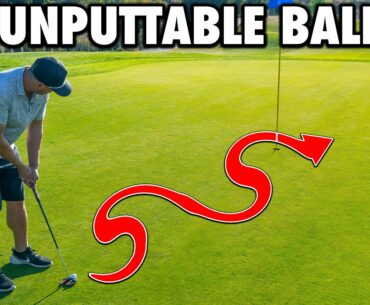 Pro Plays w/ Worlds Most Difficult Ball To Putt! | Mark vs Bryan Match #1