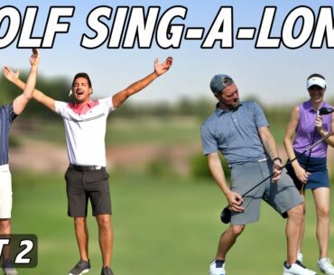 THE SINGING IS TRAGIC | Golf Karaoke Part 2 ft Peter Finch & Brian McFadden