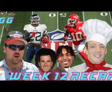 Garage Guys NFL Week 12 Reaction: Derrick Henry Runs Through Faces, Tyreek Hill Points Explosion
