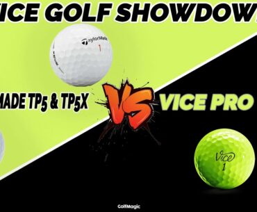 Vice VS TaylorMade TP5 & TP5x | How To Save Money on Premium Golf Balls | Golfmagic.com