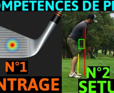 Golf : Comment bien centrer la balle et avoir un bon positionnement .