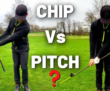 CHIPPING VS PITCHING! What is the difference and WHEN to use them!