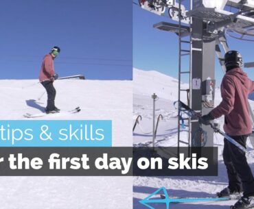 HOW TO SKI | 10 BEGINNER SKILLS FOR THE FIRST DAY SKIING