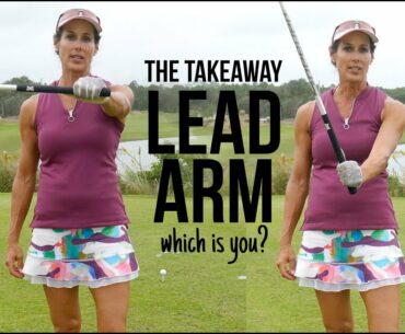 GOLF TIP: Lead Arm During TAKEAWAY (what's it doing?)