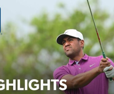 Tony Finau shoots 4-under 67 | Round 1 | Mayakoba Golf Classic | 2020