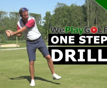 Improve your Golf Swing with the One Step drill