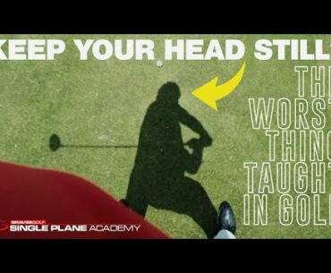 Proper Head Movement for Clubhead Speed & The Worst Thing Taught in Golf