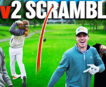 2v2 SCRAMBLE Match- KYLE BERKSHIRE and GM__GOLF VS. MICAH MORRIS and BUBBIE GOLF- Who will win??