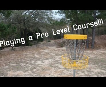 Playing a PROFESSIONAL level course! | Lindsey Park DGC | Disc Golf