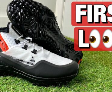 NIKE AIR ZOOM INFINITY TOUR SHIELD GOLF SHOES - First Look at these specialist winter golf shoes
