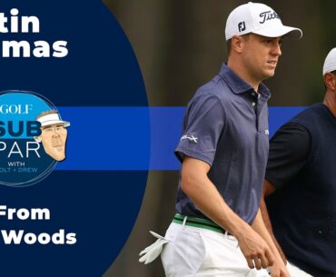 How Tiger Woods helped Justin Thomas prepare for his first Masters
