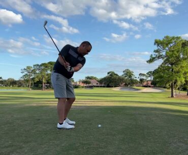 On course lesson with Terry Rowles - “Hitting Shots”