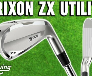 Srixon ZX Utility Iron Review | Trackman Testing & Feedback