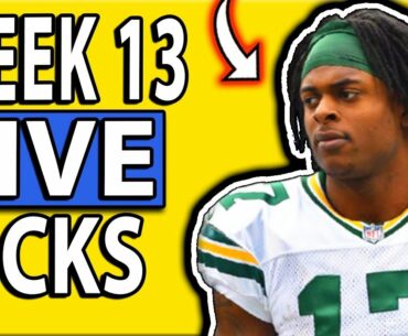 DRAFTKINGS NFL PICKS WEEK 13 DFS PICKS LIVE | 2020 Fantasy Football