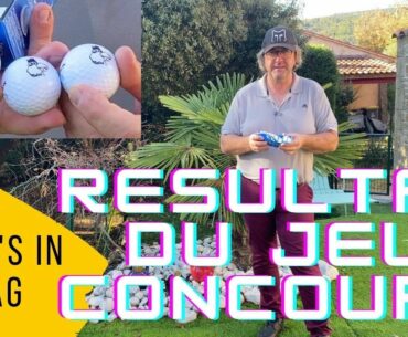 RESULTAT DU JEU CONCOURS : What's in my bag ?