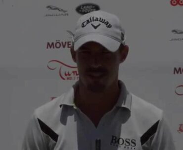 Tunisian Golf Open - Day 1 - Interview Gary Gilligan