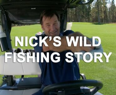 Nick Faldo Caught What While Fishing?!