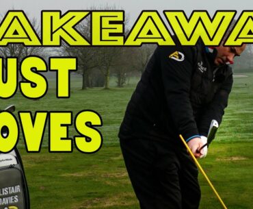 Perfect Golf Swing Takeaway (Only Drill You'll Ever Need)