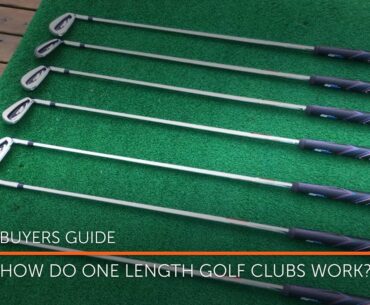 How do ONE LENGTH golf clubs work???