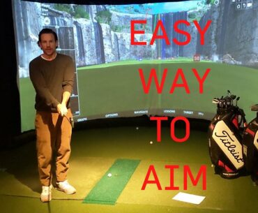 Golf how to aim: the easy way