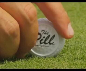 The Pill Golf Putting Training Aid - Immediate Feel And Feedback Anytime, Anywhere