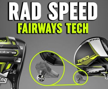 Cobra RAD Speed Fairway Woods Technology | Radial Weighting & More