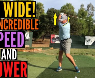 GET WIDE!  Fix the Left Arm Collapse for Incredible Speed and Power!