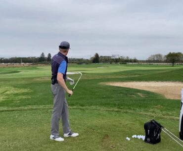 Pre-Round Warm up Sessions - Part 2 - Driving Range Hitting Balls